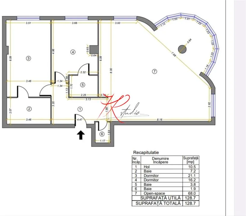 Vanzare apartament 3 camere lux, Herestrau - foto 2