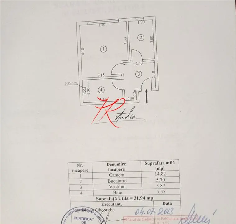 Vanzare garsoniera, Metalurgiei ,mobilata cu CT si parcare - foto 3