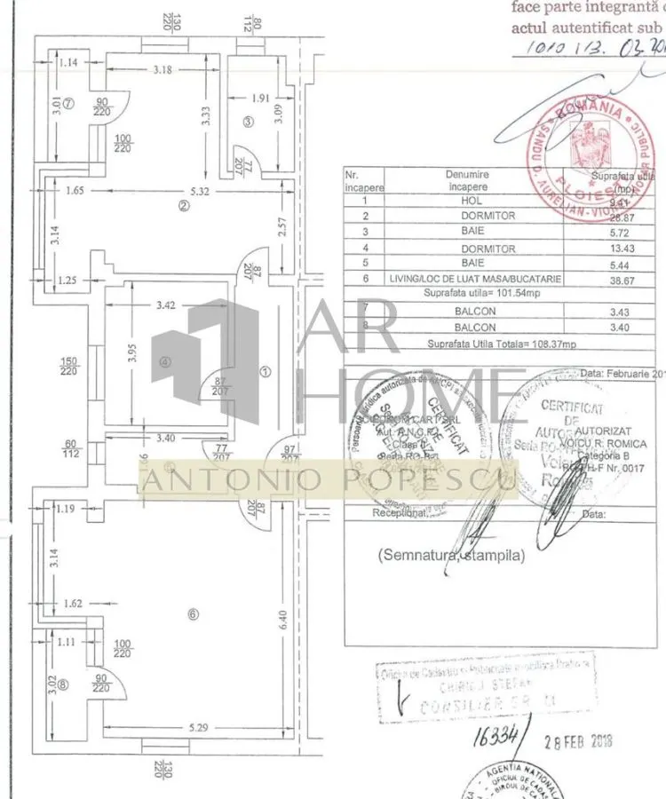 Apartament 3 camere, mobilat si utilat, Ploiesti, Romana Residence - foto 14