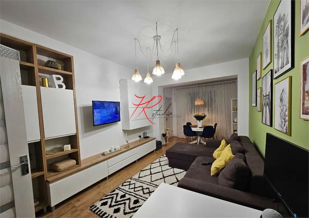 Vanzare apartament 2 camere Floreasca, total mobilat si renovat - foto 1