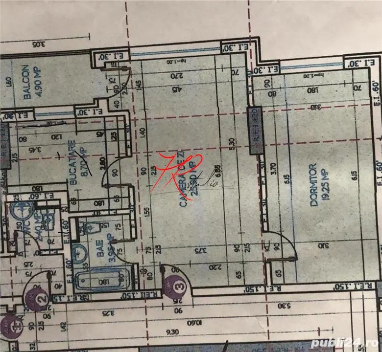 Se vinde apartament cu 2 camere in bloc nou. - foto 3