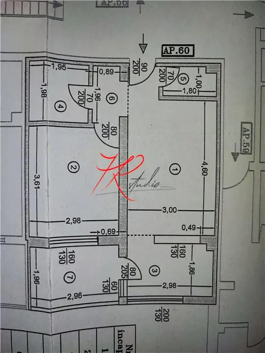 Vanzare apartament 2 CAMERE mobilat - Drumul Fermei - foto 3