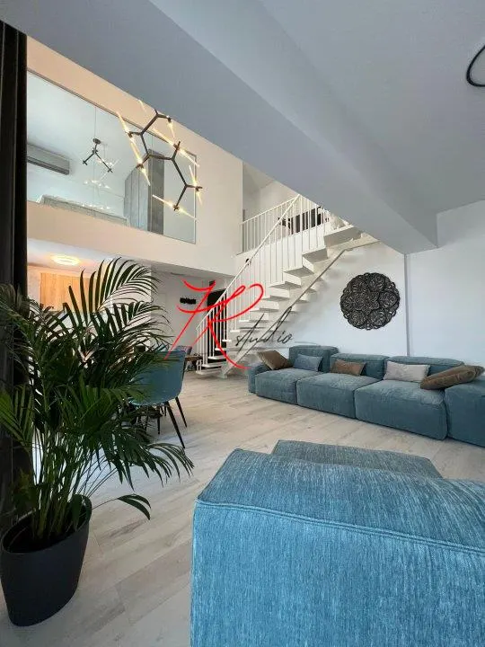 Vanzare penthouse duplex, lux , Barbu Vacarescu, mobilat - foto 1