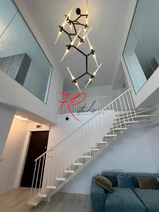 Vanzare penthouse duplex, lux , Barbu Vacarescu, mobilat - foto 8