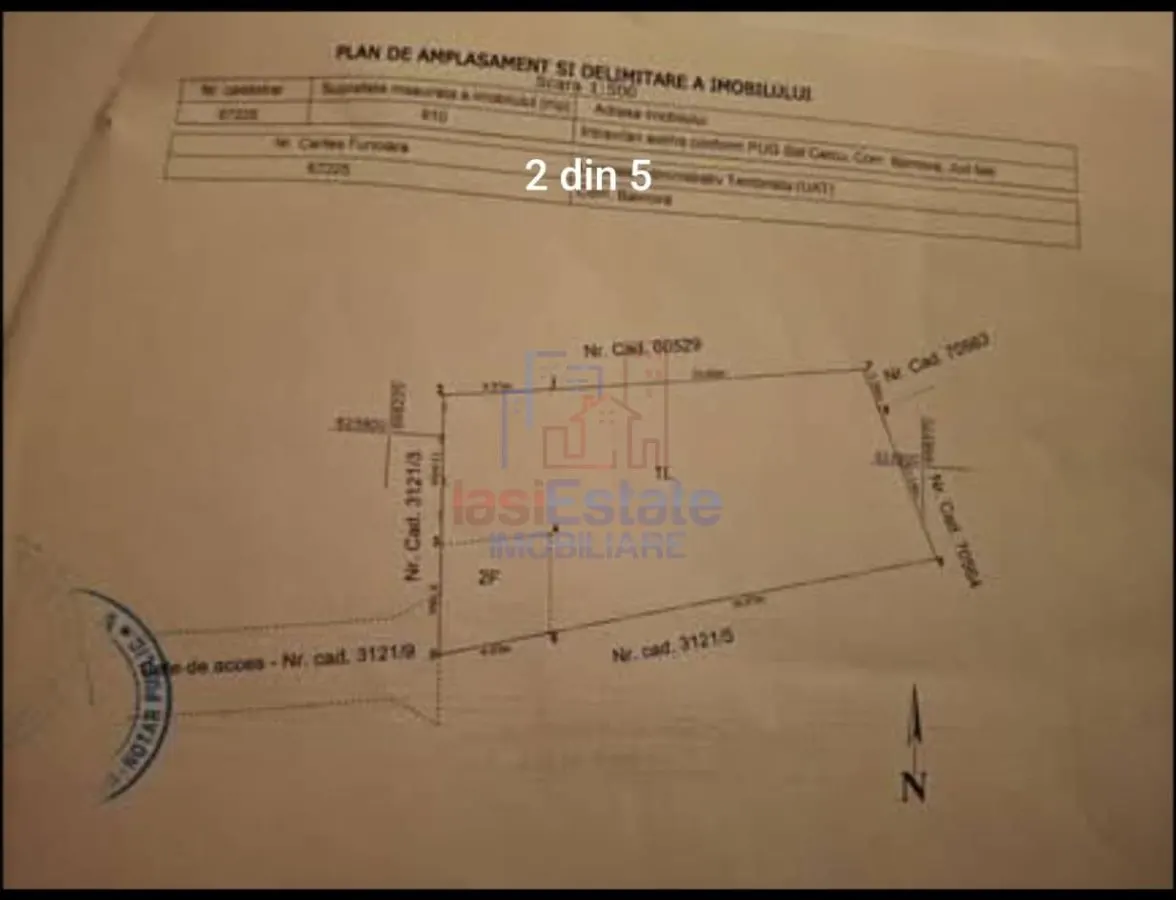 Barnova Cercu TEREN 910mp intravilan cu utilitati si panorama frumoasa - foto 6