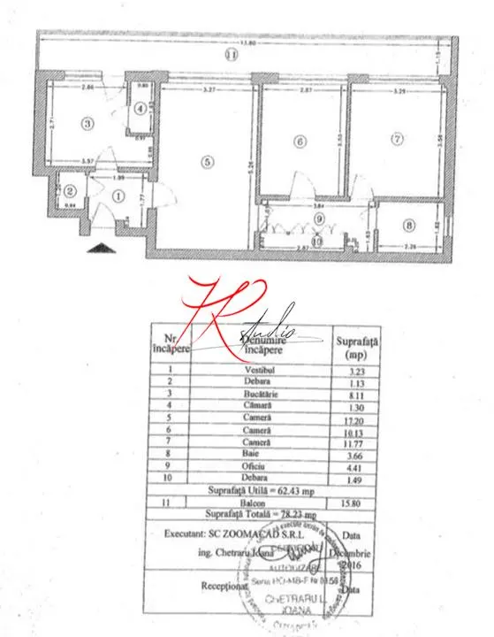 Vanzare apartament 3 camere Mihai Bravu- Ferdinand,  full renovat - foto 2