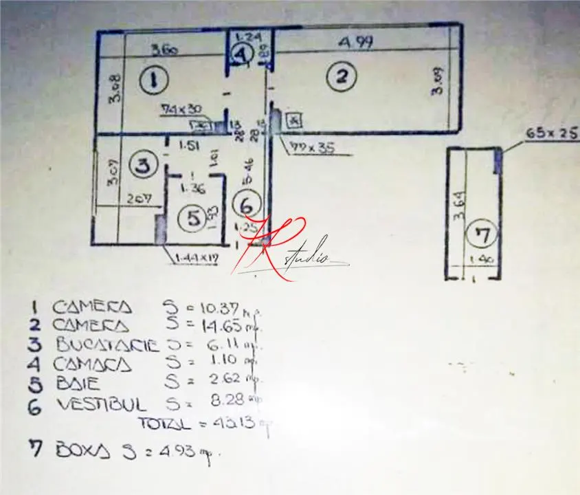 Vanzarea apartament 2 camere Floreasca, centrala proprie - foto 1
