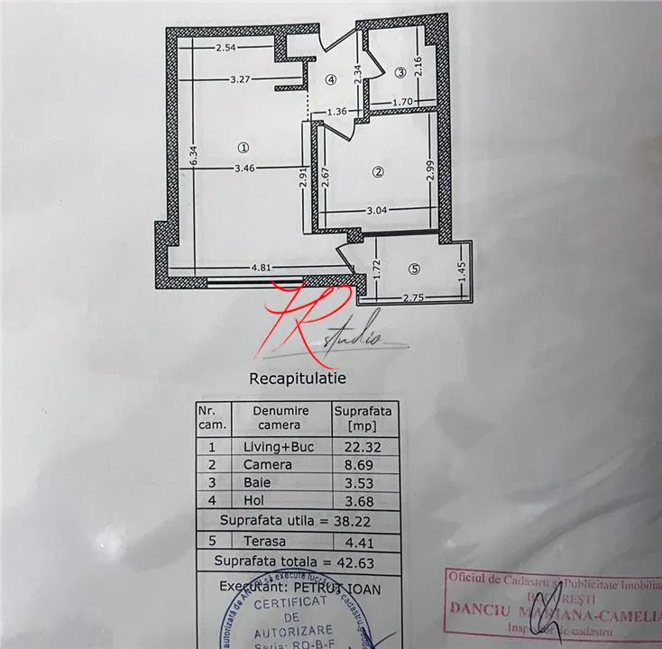 Vanzare apartament 2 camere Barbu Vacarescu - mobilat utilat - foto 3