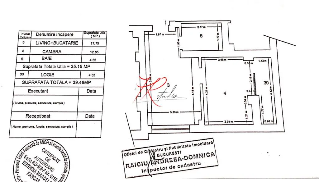 Vanzare apartament 2 camere Barbu Vacarescu, renovat, mobilat - foto 2