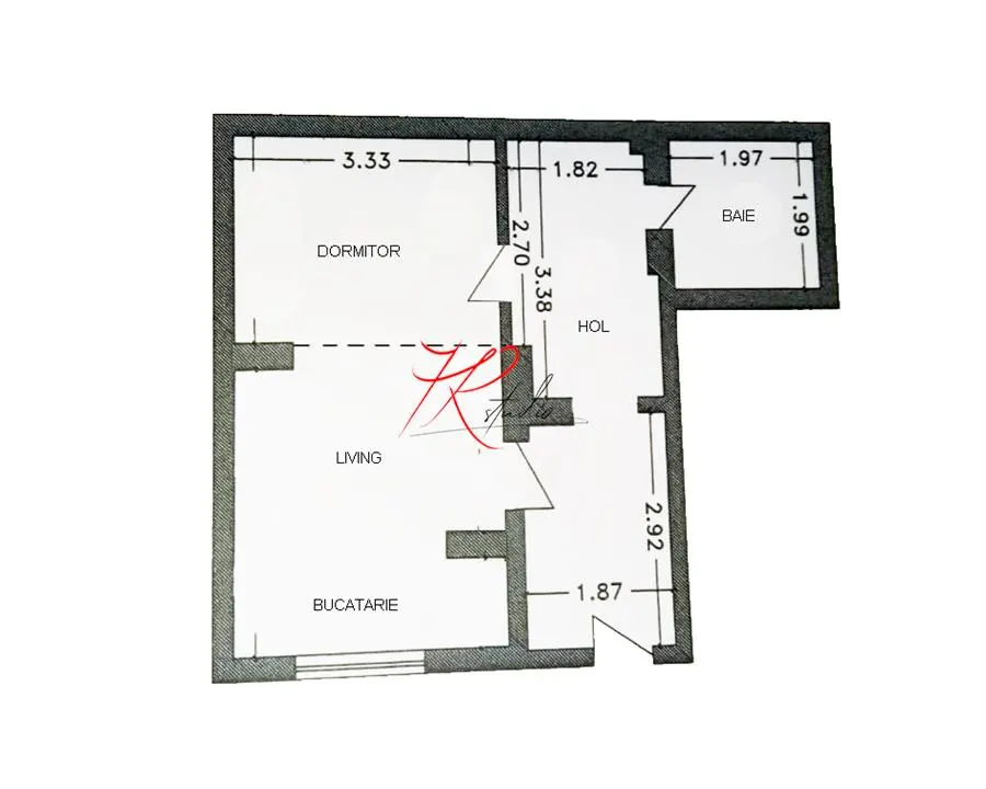 Vanzarea apartament 2 camere in Vila, Unirii, 0% comision - foto 2