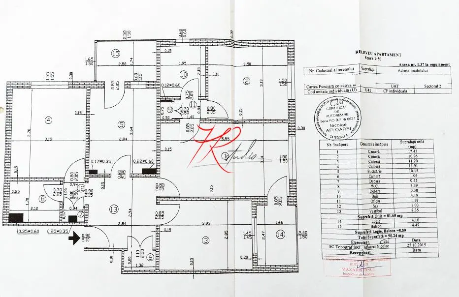 Vanzare apartament 4 camere Tei cu CT, mobilat - foto 1