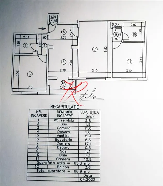 Vanzarea apartament 3 camere Iancului - foto 1