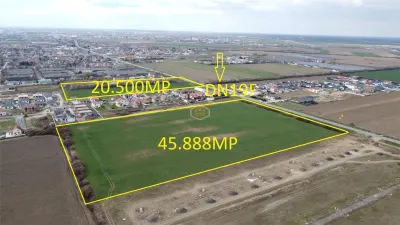 Teren Intravilan 20.500 mp cu front la DN19F | Martinesti - Satu Mare - foto 11