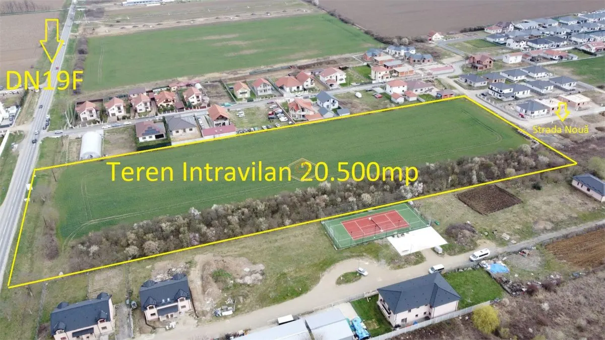 Teren Intravilan 20.500 mp cu front la DN19F | Martinesti - Satu Mare - foto 15