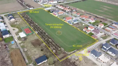 Teren Intravilan 20.500 mp cu front la DN19F | Martinesti - Satu Mare - foto 7