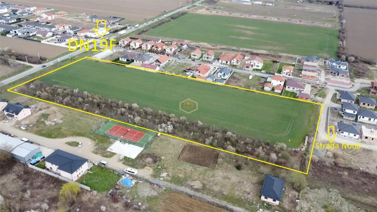 Teren Intravilan 20.500 mp cu front la DN19F | Martinesti - Satu Mare - foto 8