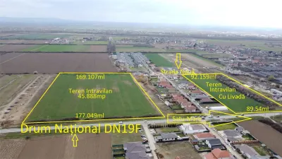 Teren Intravilan  45.888 mp la DN 19F | Odoreu - Satu Mare | Investitie - foto 11