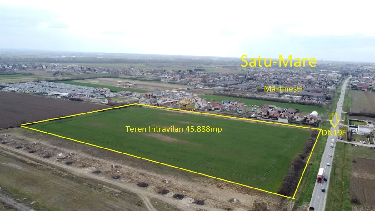 Teren Intravilan  45.888 mp la DN 19F | Odoreu - Satu Mare | Investitie - foto 13