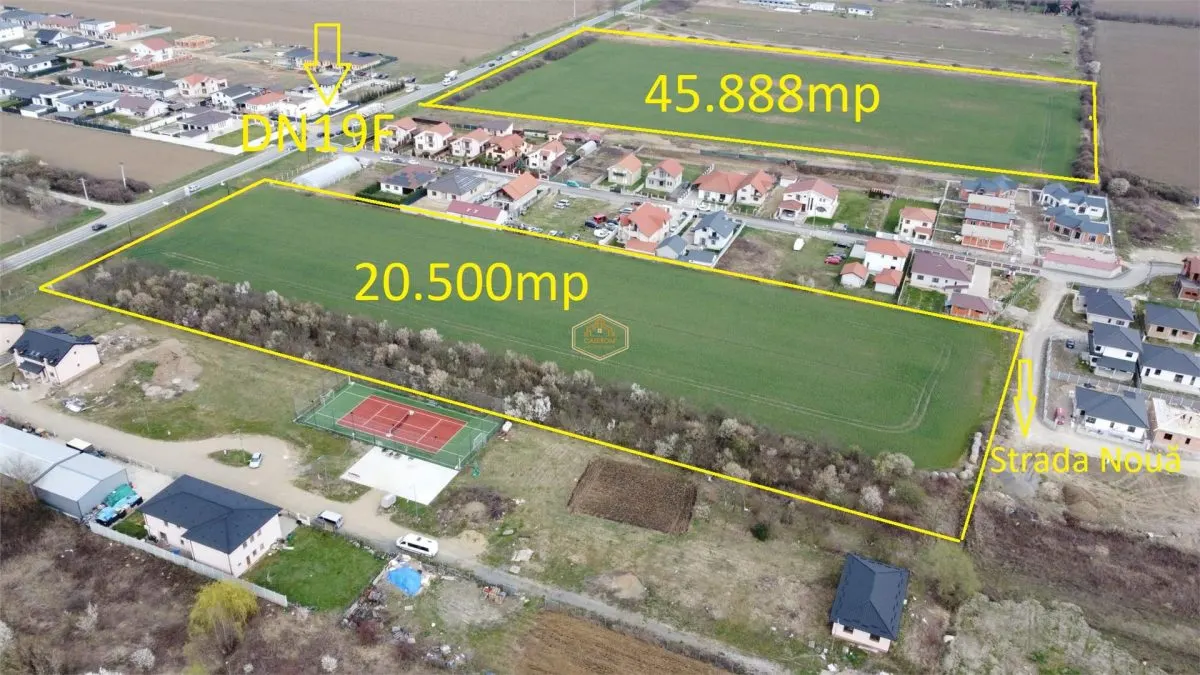 Teren Intravilan  45.888 mp la DN 19F | Odoreu - Satu Mare | Investitie - foto 15