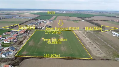 Teren Intravilan  45.888 mp la DN 19F | Odoreu - Satu Mare | Investitie - foto 16