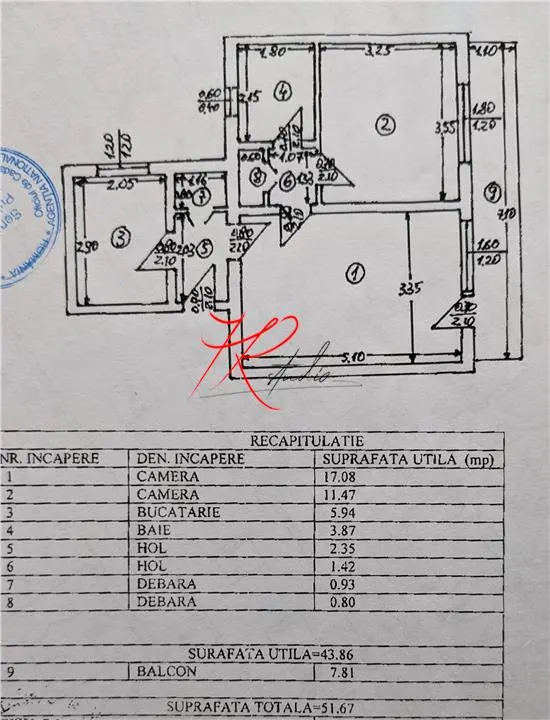 Vanzare apartament 2 camere Ferdinand, renovat mobilat - foto 2