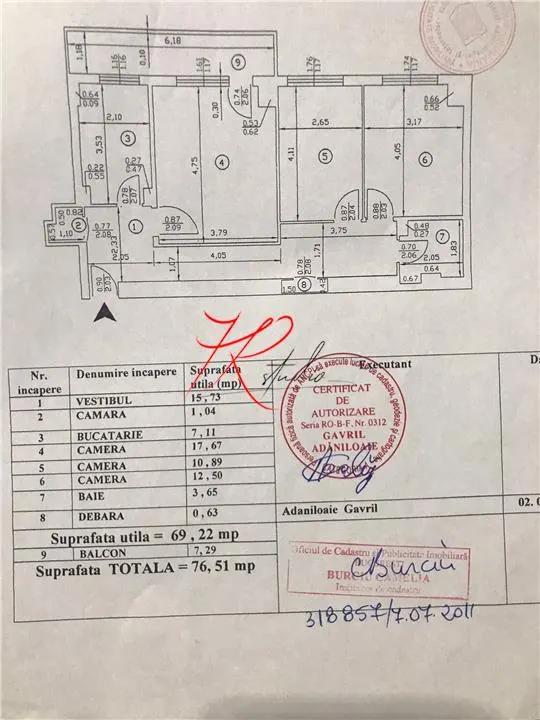 Vanzare apartament  camere Colentina, mobilat utilat - foto 1