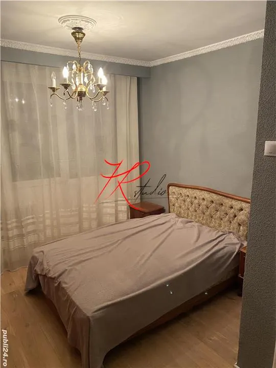 Vanzare apartament 3 camere Teiul Doamnei, renovat - mobilat - foto 4