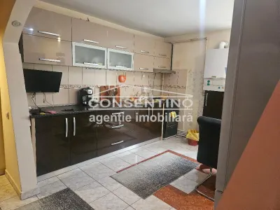 Se vinde apartam . cu 3 camere , etaj 3, confort 1, mobilat partial - Buzau