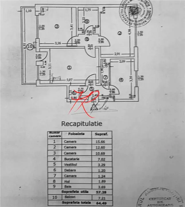 Vanzare apartamet 3 camere Dorobanti - foto 1