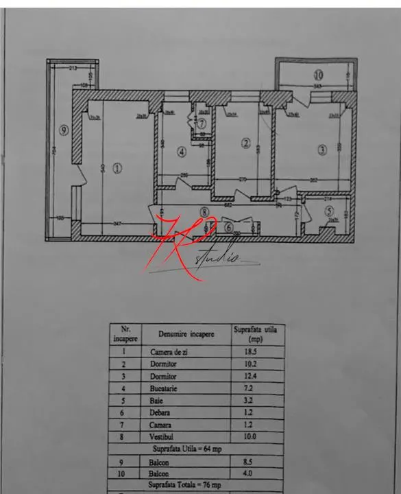 Vanzare apartament 3 camere Iancului - foto 3