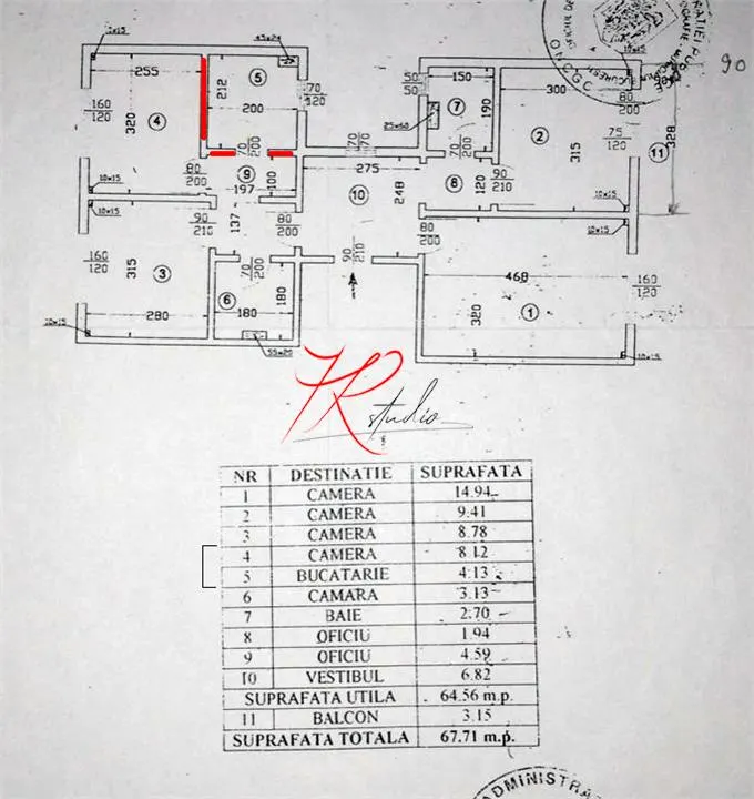 Vanzare apartament 3 camere Doamna Ghica - cu centrala - foto 2
