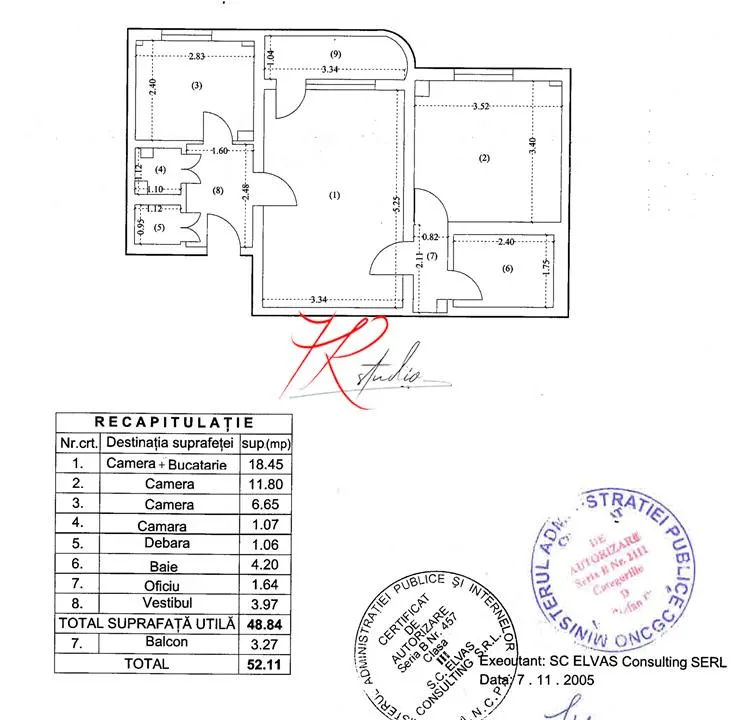 Vanzare apartament 3 camere Stefan Cel mare - foto 1