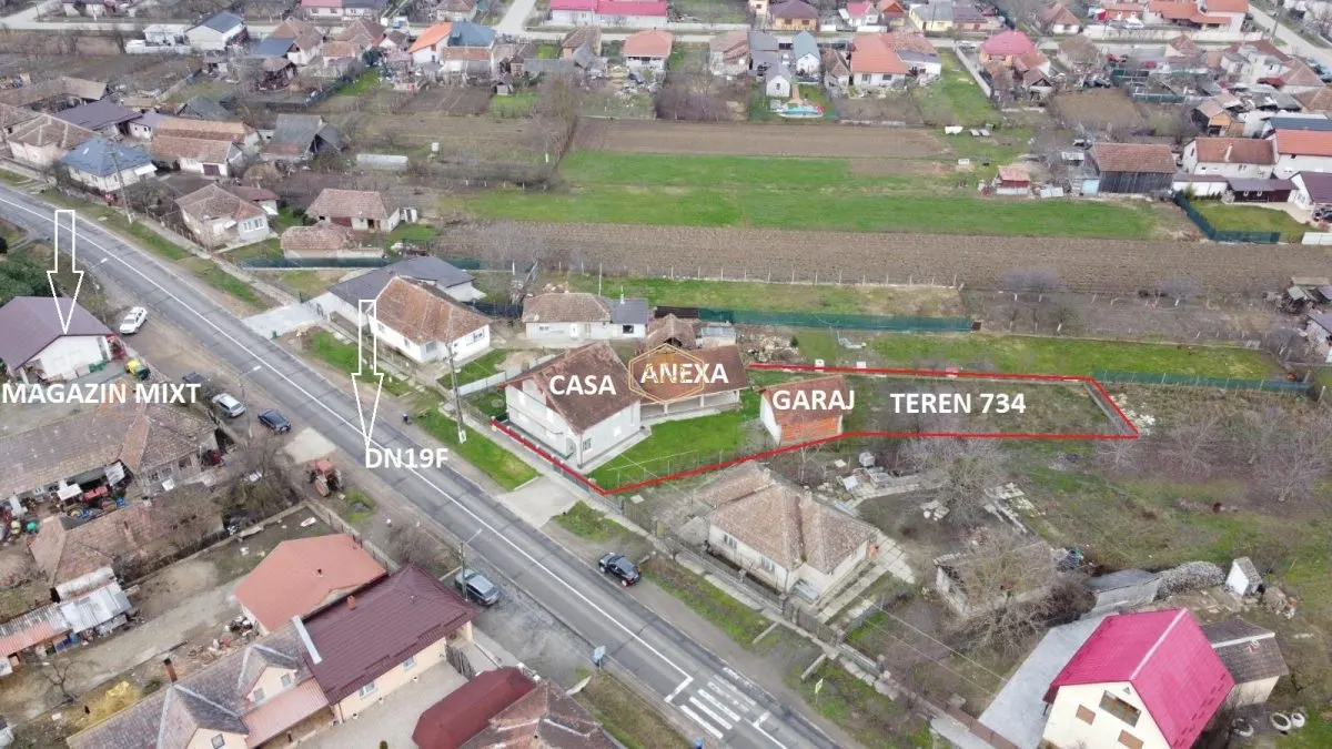 Casa cu 4 dormitoare in Odoreu | Teren 734 mp - foto 4
