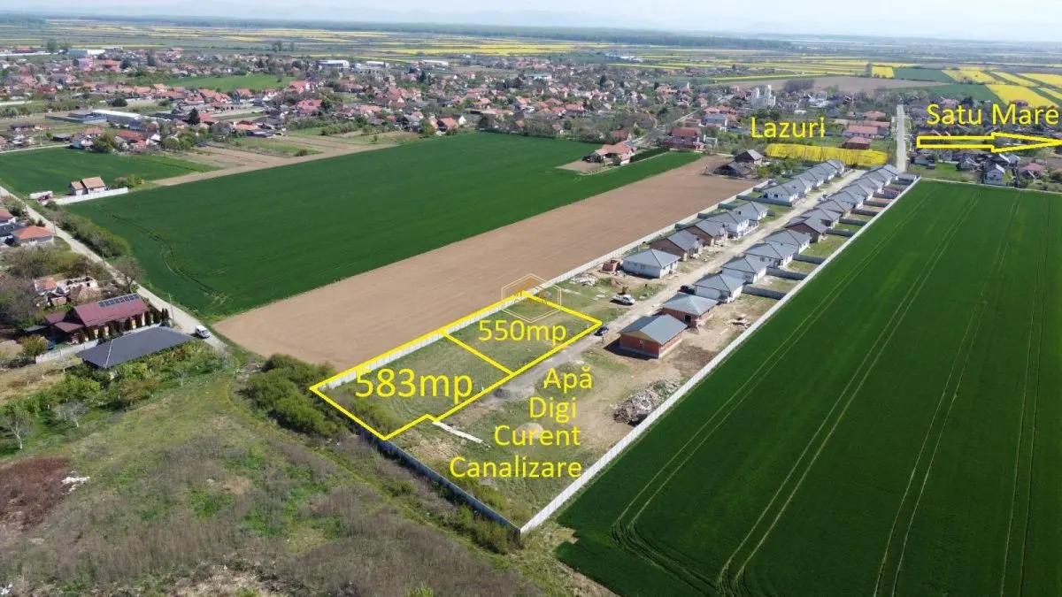 Teren intravilan 583mp in Lazuri - foto 3