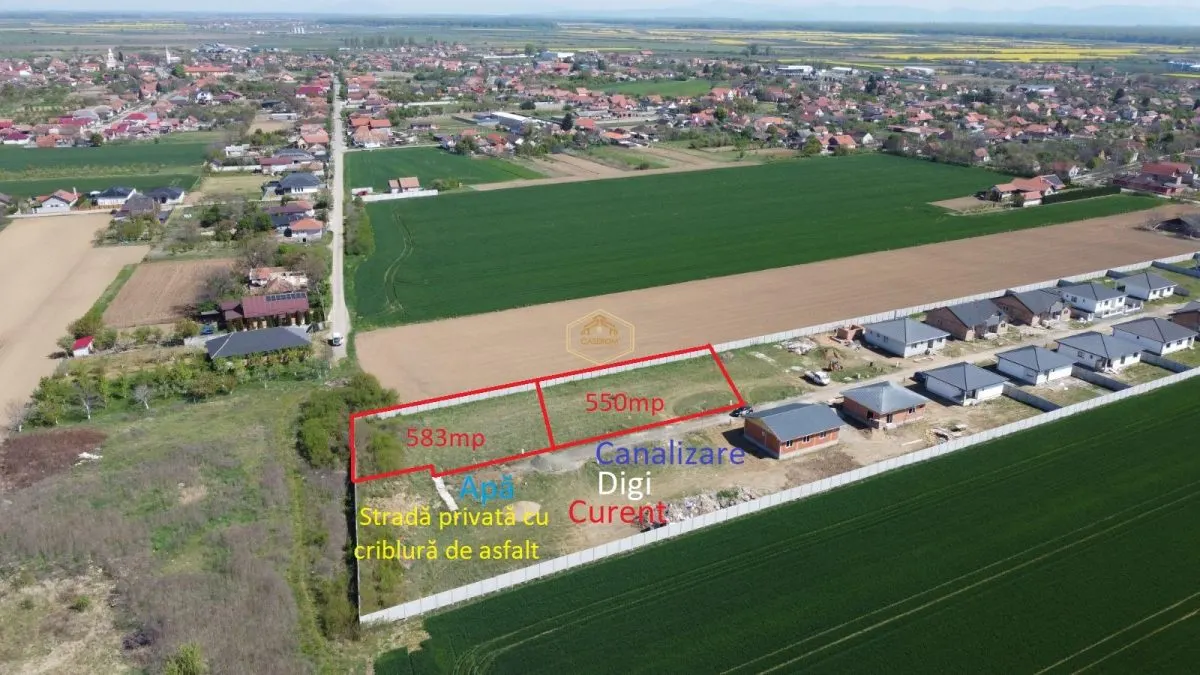 Teren intravilan 550 mp in Lazuri - foto 4