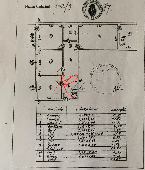 Vanzare apartament 3 camere Obor - foto 2