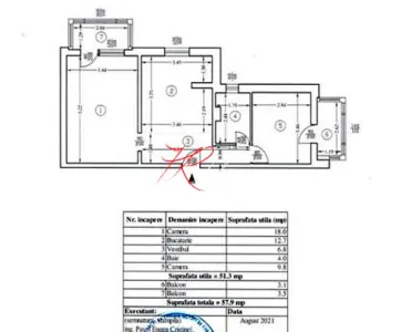 Vanzare apartament 2 camere aviatiei - renovat - foto 2