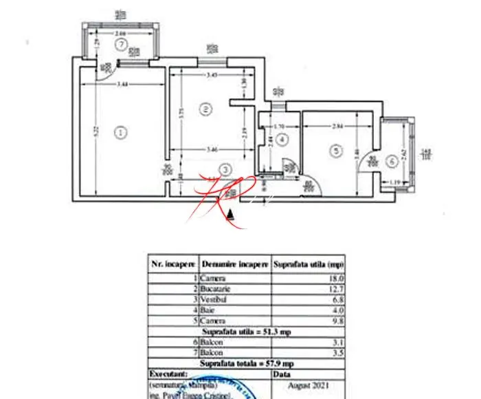 Vanzare apartament 2 camere aviatiei - renovat - foto 2