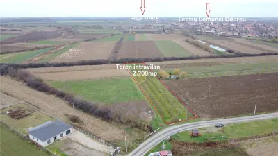 Teren intravilan, cu livada - 2.200 mp | Strada Principala - foto 2