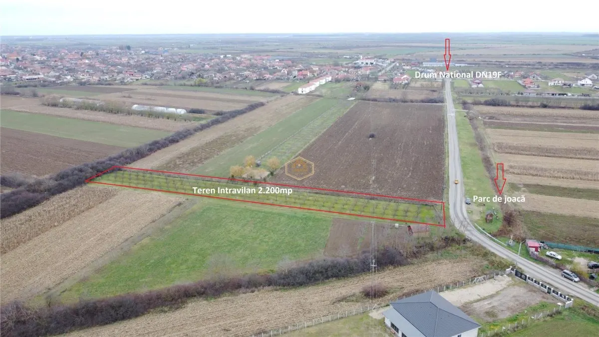 Teren intravilan, cu livada - 2.200 mp | Strada Principala - foto 4