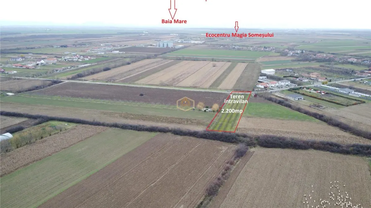 Teren intravilan, cu livada - 2.200 mp | Strada Principala - foto 6