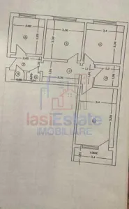 Apartament 3 camere Alexandru cel Bun - foto 1