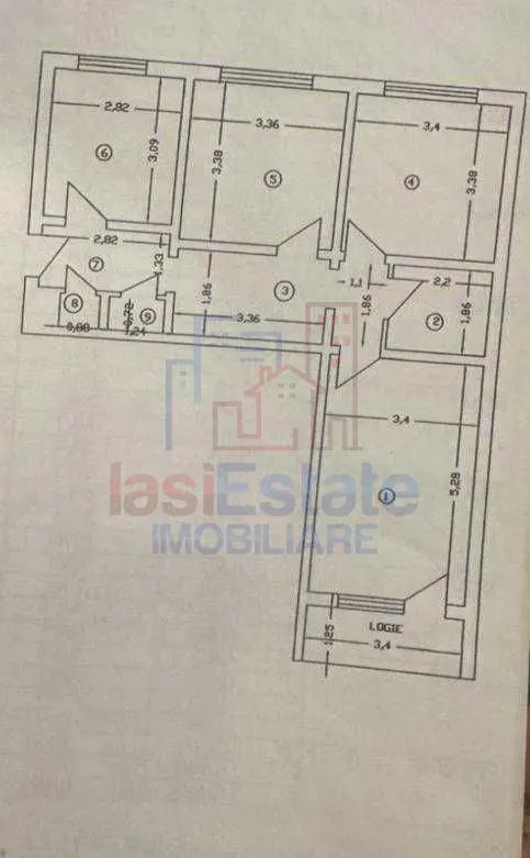 Apartament 3 camere Alexandru cel Bun - foto 1