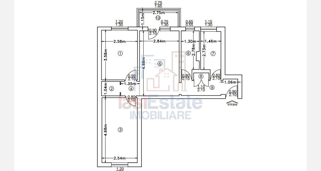 Apartament 3 camere Alexandru cel Bun - foto 7