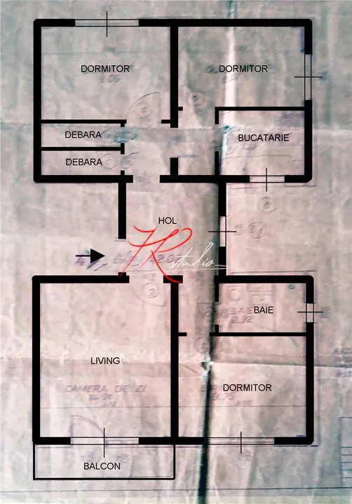 Vanzare apartament 4 camere Teiul Doamnei - foto 1