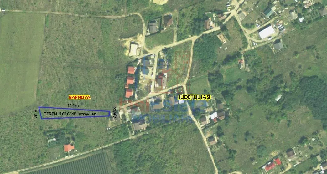Ocazie! Visan TEREN 1616mp intravilan lot pt constructie casa - foto 6