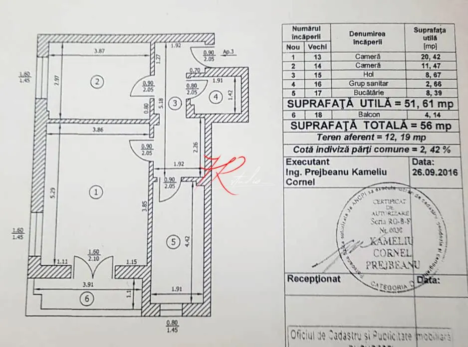 Vanzare apartament 2 camere Fundeni - foto 1