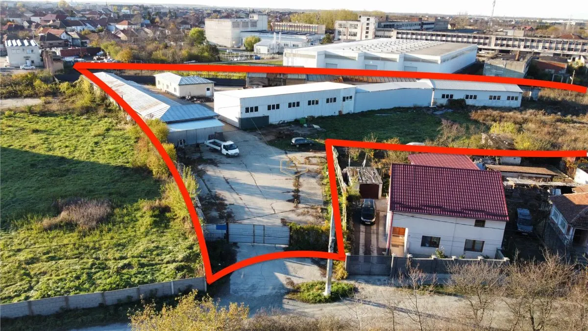 VIDEO | 14 Mai | Hale + Cladiri administrative | Teren intravilan - 9.727 mp | Productie, Sediu firma, Depozitare - foto 25