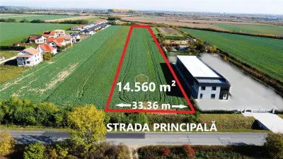 VIDEO | Servicii / Logistic | Teren 14.560 mp in Lazuri | Drum Principal - Satu Mare