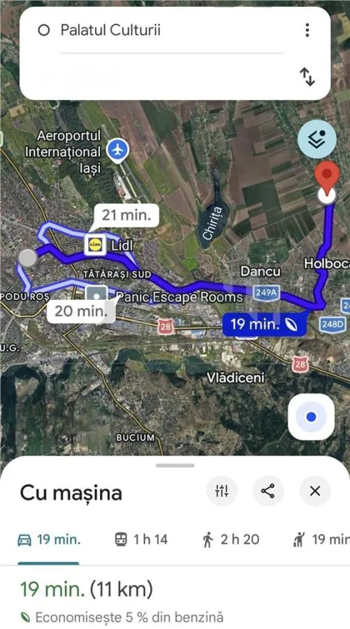 Teren intravilan de vanzare la numai 11 km de Palatul Culturii Iasi - foto 5